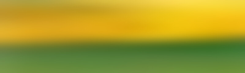 Wide colorful abstract illustration gradient moderate green. Abstract gradient modern background rich yellow. Editable blurred illustration for the backdrop of the banner, poster, business.