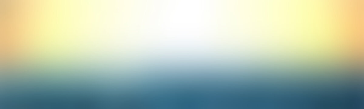 Wide abstract gradient background empty space used for design ad website wallpaper display product pearl blue. Futuristic work of art performed by simple techniques white. Multicolor and blur.