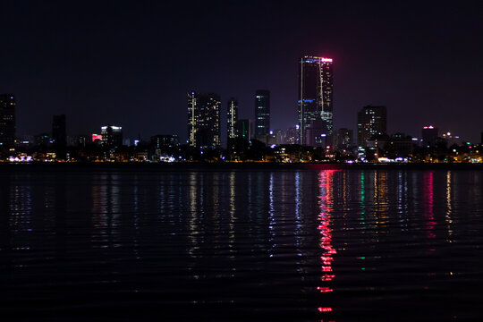 West Lake Night Hanoi, Vietnam.