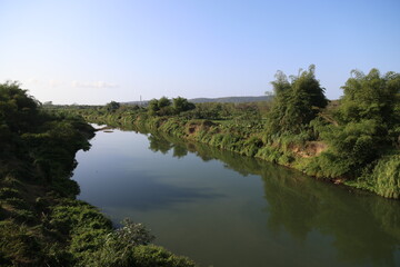 Fototapeta na wymiar River in the Valley de los Ingenios, Cuba