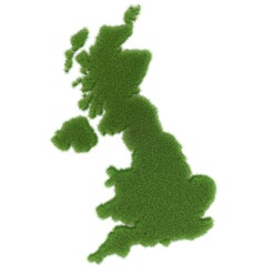 Vereinigtes Königreich als grüne Wiese