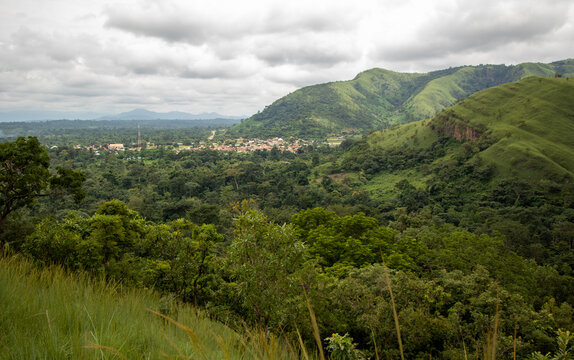 Ghana, Mountain Range in Volta Region