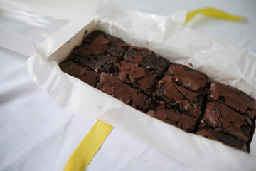 chocolate bar with hazelnuts