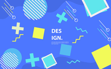 Abstract overlap layer silver background vector