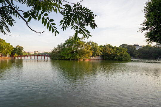 Ngoc Temple in Hanoi, Vietnam