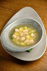 Homemade chicken soup