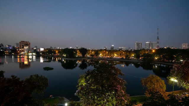 Ba Mau Lake in Hanoi, Vietnam