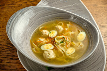 Homemade chicken soup