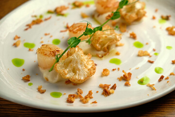 Cutlets of white fish