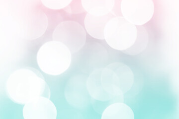 Pink and blue sparkling glitter bokeh background, abstract defocused lights texture