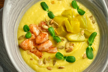 Cream of mushroom soup