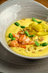 Cream of mushroom soup