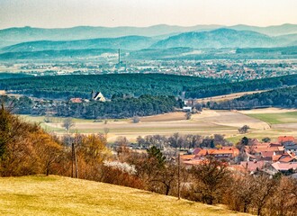 Ausblick von Flatz, Bezirk Neunkirchen