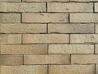 Wall with red bricks. Old brick wall background. grunge brick background