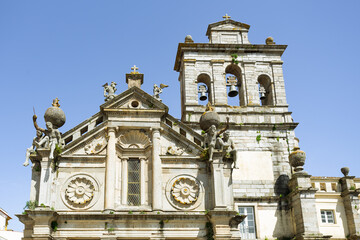 Fototapeta na wymiar Monastery of Our lady of Graça in Évora in the Alentejo region in the south of Portugal