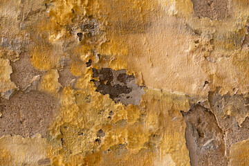 Old painted cracked wall. Grunge texture detail. Abstract background. Seamless pattern texture