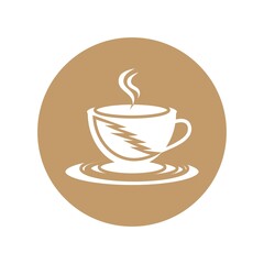 Obraz premium Coffee cup Logo Template