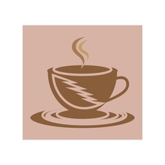 Coffee cup Logo Template