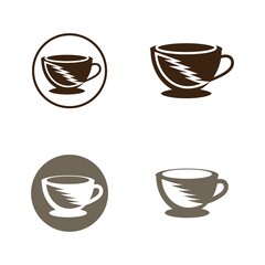 Coffee cup Logo Template