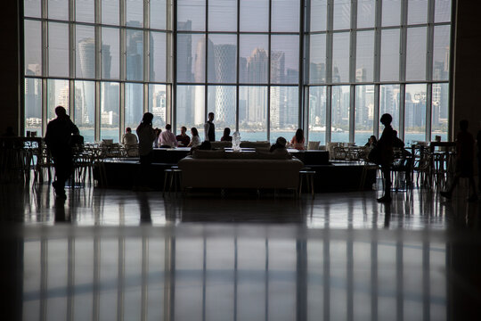 Doha,Qatar, February 7,2020:  Museum of Islamic art in Doha,Qatar.