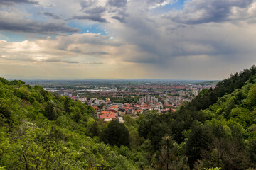Fototapeta na wymiar view of Asenovgrad, Bulgaria