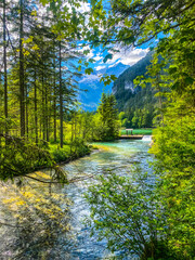 In Österreich sind die Seen und Berge beheimatet-Schiederweiher