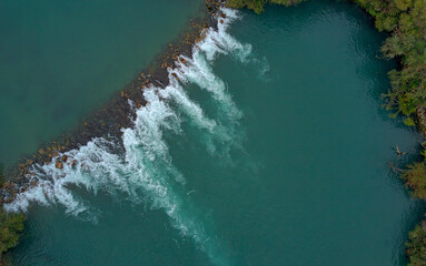 Waterfall on the river Manavgat, Turkey