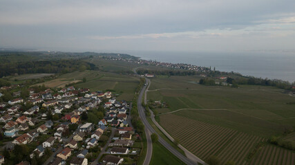 Stetten / Hagnau am Bodensee - Luftbild - Drohne