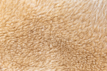 Fur coat background (copy space).