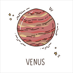 cartoon planet Venus