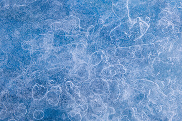 blue ice texture background