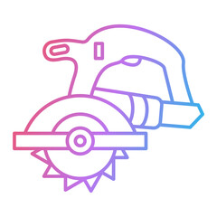 Circular Saw Icon