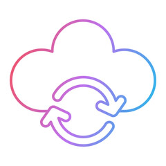 Cloud Picture Icon Design