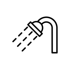 shower new icon simple vector