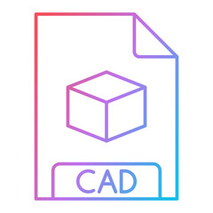 CAD File Format Icon Design