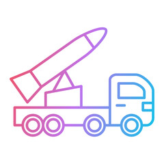 Weapons Truck Icon Design