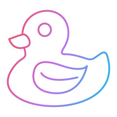 Toy Duck Icon Design