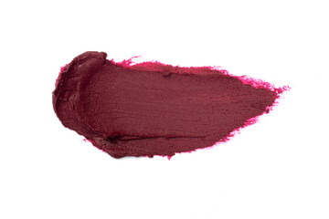 Fototapeta premium Lip stick pink red orande smudge background texture- Image