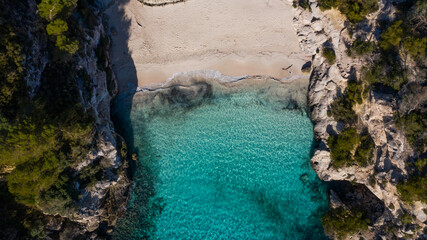 Cala Macarelleta beach, Menorca, Spain
