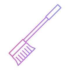 Cleaning Brush Icon Design