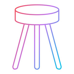 Stool Icon Design