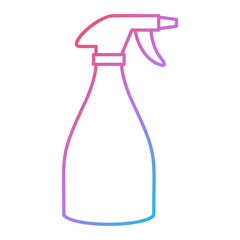 Spray Bottle Icon Design