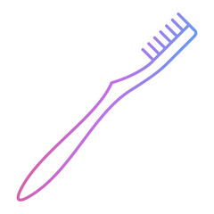 Tooth Brush Icon Design