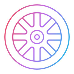 Wheel Icon Design