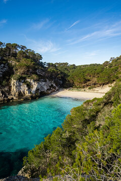Cala Macarelleta beach, Menorca, Spain
