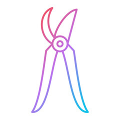 Secateurs Icon Design