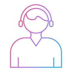 Telemarketer Icon Design