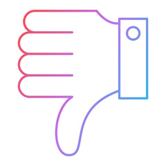 Thumbs Down Icon Design