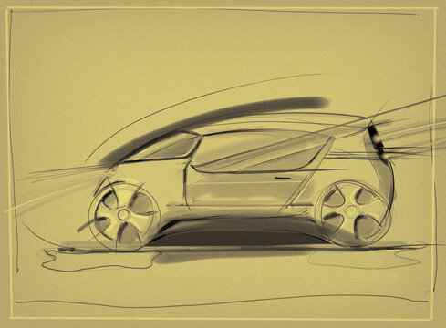 Car Design - Scetch