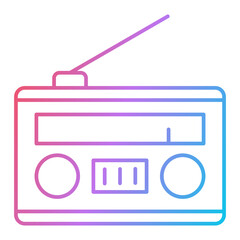 Radio Icon Design